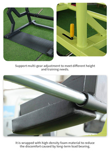 Appareil de <span class=keywords><strong>musculation</strong></span> professionnel pour salle de sport, équipement de fitness en acier à charge de plaques, pour entraînement des hanches en V, des cuisses, machine à squats et <span class=keywords><strong>presse</strong></span> à jambes - Product Image 2