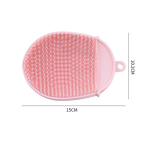 Correa depuradora <span class=keywords><strong>de</strong></span> silicona duradera al por mayor, gel <span class=keywords><strong>de</strong></span> <span class=keywords><strong>ducha</strong></span> depurador, cepillo <span class=keywords><strong>de</strong></span> gel, herramienta <span class=keywords><strong>de</strong></span> masaje - Product Image 4