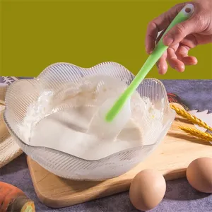 Translucent Non-Stick Silicone Cake <b>Scraper</b> Spatula <b>for</b> Cream & Pastry <b>Kitchen</b> Cooking Mold Brush Tool Baking Accessories - Product Image 4