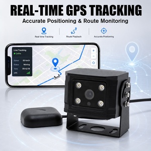 Caméra <span class=keywords><strong>de</strong></span> <span class=keywords><strong>recul</strong></span> 4G étanche IP69 pour véhicule, vision en direct <span class=keywords><strong>sur</strong></span> téléphone, aide au stationnement pour fourgon, bus, camion, flotte - Product Image 5