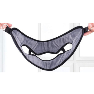 Cervical Traction Belt Neck Suspension Device Portable Home Use Manual Neck Massage Therapy Equipment Black And White - Product Image 3