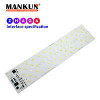 Módulo LED de Aluminio DOB de 50W, Chip Blanco Emisor de Luz, Certificado ROHS, Lámpara de Techo para Jardín, Clasificación IP20, 6500K Ra80