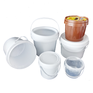 Nhà Máy Bán Buôn Cấp Thực Phẩm Xô Với Nắp Rõ Ràng Nhựa Xô Tùy Chỉnh Uống Sữa Chua Xô - Product Image 2