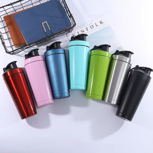 304 Stainless Steel 750ML Metal Protein Shaker <b>Bottle</b> With Own Design - Product Image 3