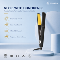Lisseur à cheveux en titane, fer à lisser avec écran LCD, réglages de chaleur ajustables, MCH, chauffe rapide en 30 secondes, 230°C, qualité professionnelle, numérique