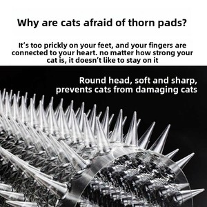 <span class=keywords><strong>Tapis</strong></span> <span class=keywords><strong>anti</strong></span>-griffures pour chat Yun Linen, <span class=keywords><strong>tapis</strong></span> rayé pour animaux de compagnie, barrière pour animaux de compagnie, canapé, lit, efficace pour empêcher les <span class=keywords><strong>chats</strong></span> et les chiens de faire pipi sur le lit - Product Image 4