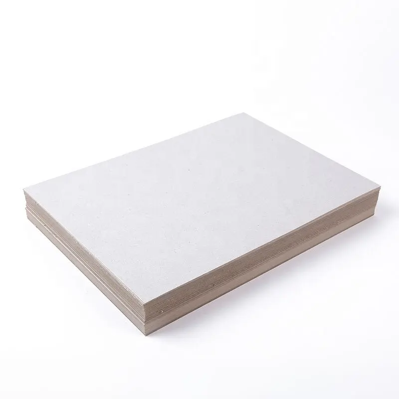 Hisoa Duplex Paper High Quality 450gsm White Coated Duplex Board 300 Gsm Duplex Board Grey Back Triplex Paper Board 350gsm
