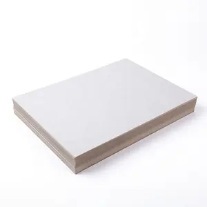 Hisoa Duplex Paper High Quality 450gsm White Coated Duplex Board 300 Gsm Duplex Board Gray Back Triplex Paper Board 350gsm