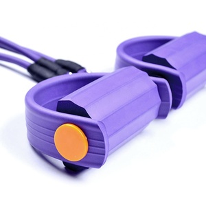 Fasce di resistenza al pedale con manico estrattori a pedale <span class=keywords><strong>elastici</strong></span> a 3 tubi <span class=keywords><strong>per</strong></span> allungare l'<span class=keywords><strong>allenamento</strong></span> dimagrante - Product Image 3