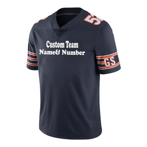 Maillot de football américain respirant au meilleur prix, brodé, personnalisé, avec patch cousu, pour homme. - Product Image 6