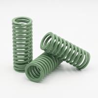 Vanne chimique en acier inoxydable SUS 301 sur mesure avec revêtement en téflon vert et ressort de compression