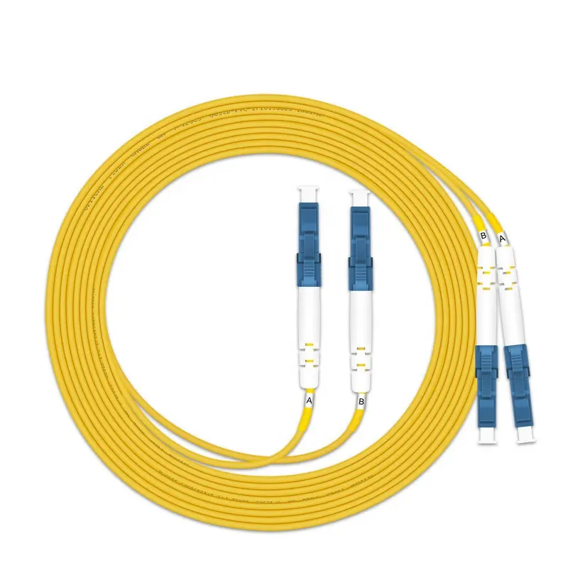 Simplex Fiber Drop Patch Cord Communication Cables Outdoor G657A1 50m 100m 200m Sc Upc to Sc Upc Kabel Ftth 100 Meter Qianli