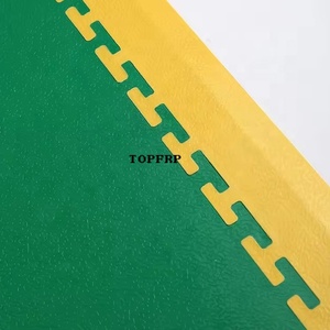 PVC Interlocking <b>Plastic</b> Floor <b>Tiles</b> Anti-Slip Industrial Flooring for Garage Workshop - Product Image 2