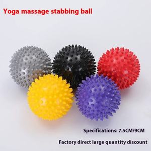 PVC Explosions geschützter stacheliger <span class=keywords><strong>Massage</strong></span> ball für Körper fitness übungen Yoga-Übung für den Heimgebrauch zur Entspannung des Fuß schulter halses - Product Image 2