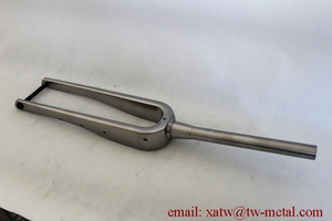 Horquilla y cuadro de bicicleta de grava de titanio impreso en 3D con caída de eje pasante para bicicletas de carretera - Product Image 5