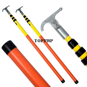 High Voltage Insulation Operating <b>Rod</b> Telescopic Link Stick Fiberglass Hot Stick - Product Image 2