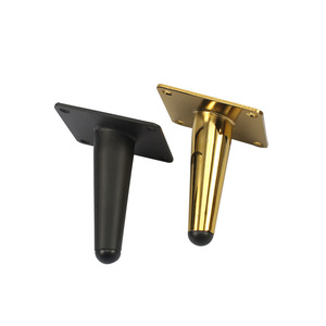 Pieds de meuble modernes et minimalistes en acier laminé à froid, robustes, pour armoire, meuble de salle de bain, meuble TV - Product Image 3