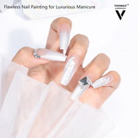 Vinimay nouvelle mode peinture Pat Ombre Gel 9 couleurs dégradé effet peinture Gel pour ongles tremper Pat Pat transfert Gel vernis ensemble