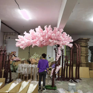 Cao đám cưới Bảng trang trí nhà máy Faux Silk Sakura cây Nhân Tạo Hoa cây anh đào hoa cây trung tâm - Product Image 4