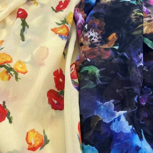 Tela de Chifón Estampada Floral <span class=keywords><strong>100</strong></span>% Poliéster, Nueva Moda, para Prendas, Vestidos y Ropa - Product Image 2