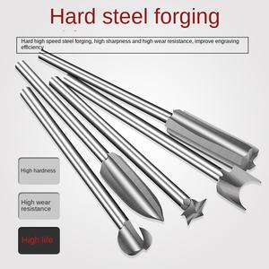 สว่านไม้ไฟฟ้าแบบปรับแต่งได้สำหรับงานไม้ขนาดเล็ก พร้อมใบมีดเจาะรูแบบใส สำหรับงานแกะสลักขนาดเล็ก เครื่องมือช่างสำหรับแกะเมล็ดมะกอก - Product Image 4