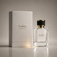 Flacon de parfum vide Eau De Luxury 50 ml, flacon de parfum personnalisé 100 ml et emballage, flacon de parfum 30 ml avec atomiseur pressurisé
