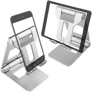 Soporte <span class=keywords><strong>de</strong></span> Aluminio para Teléfono, Plegable, Ajustable, Universal, para Tabletas, Portátil, para Escritorio, para Dispositivos Inteligentes, <span class=keywords><strong>Precio</strong></span> <span class=keywords><strong>de</strong></span> Fábrica - Product Image 2