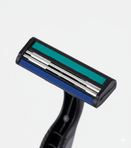 Çevre dostu tek kullanımlık otel tıraş kiti özel Logo seyahat boyutu tuvalet jilet çift kenar bıçakları ikiz bıçak tıraş kremi - Product Image 3