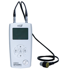 Jauge d'épaisseur ultrasonique LS211 0,001 mm, jauge UT à ultrasons pour métal, plastique, verre, céramique Linshang - Product Image 1
