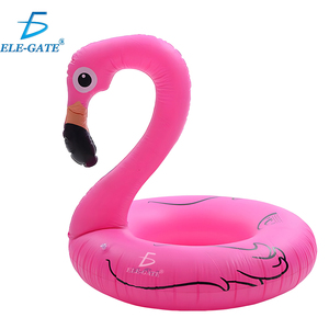 ห่วงยางแฟนซีรูปนกฟลามิงโก้สีชมพู ELE-GATE ของเล่นสระน้ำ - Product Image 4