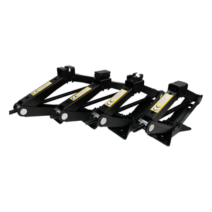 Martinetto a Forbice per Auto da 2 Tonnellate per Carichi Pesanti con Chiave a Cricchetto Salva-Lavoro, Set Sollevatore Portatile in Acciaio per Cambio Gomme - Product Image 4