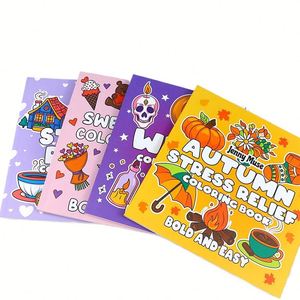 23 Nuevos Libros para Colorear para Niños con 40 Páginas con Diseños de Comida, Frutas y Dibujos Animados para Dibujar y Pintar - Product Image 1