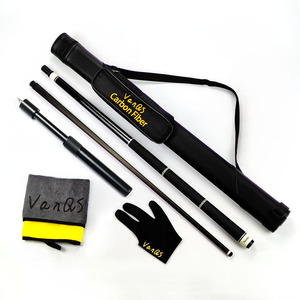 Juego <span class=keywords><strong>de</strong></span> Taco <span class=keywords><strong>de</strong></span> <span class=keywords><strong>Billar</strong></span> <span class=keywords><strong>de</strong></span> 58'' 1/2, Marca VanQs, Eje <span class=keywords><strong>de</strong></span> Fibra <span class=keywords><strong>de</strong></span> Carbono Real, Culata <span class=keywords><strong>de</strong></span> Madera <span class=keywords><strong>de</strong></span> Arce, Punta <span class=keywords><strong>de</strong></span> 12.5mm, Empuñadura <span class=keywords><strong>de</strong></span> Cuero, Taco <span class=keywords><strong>de</strong></span> <span class=keywords><strong>Billar</strong></span> <span class=keywords><strong>y</strong></span> Accesorios - Product Image 2