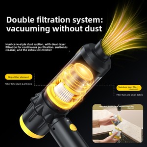 <span class=keywords><strong>Aspirateur</strong></span> sans fil pour voiture, super puissant, aspiration et soufflage intégrés, <span class=keywords><strong>aspirateur</strong></span> portatif, mini, rechargeable, sans balais - Product Image 3