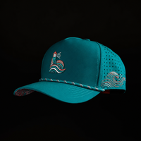 Nouvelle Casquette de Baseball en Polyester Imperméable à 5 Panneaux avec Logo Personnalisé en PVC, Découpée au Laser et Perforée, Style Papa, pour le Sport et le Golf