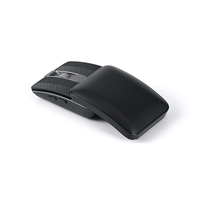 Souris sans fil pliable à double mode BT 2.4G, ultra-fine, portable, rechargeable, pour ordinateur portable, Mac, tablette