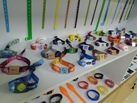 Petite carte de bracelet en PVC RFID NFC imprimable de 35x25MM pour vos bracelets en tissu