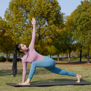 Serviette de yoga en microfibre tissée extra large et absorbante, séchage rapide, tissu doux en tissu éponge pour le sol de la salle de sport, exercices - Product Image 5