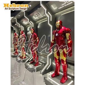 Statua a Grandezza Naturale di Iron Man Mk7 in Resina, Action Figure del Supereroe degli <span class=keywords><strong>Avengers</strong></span> per Decorazione e Sculture - Product Image 5