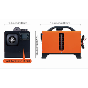 เครื่องทำความร้อนดีเซลแบบรวมในตัว 12V 24V 110-240V ชุดทำความร้อนสำหรับยานพาหนะแบบออลอินวัน สำหรับห้องโดยสารรถบรรทุก รถบ้าน รถพ่วง - Product Image 4