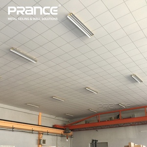 Types de matériaux de plafond carreaux de plafond suspendus acoustiques en fibres minérales - Product Image 3