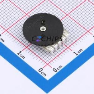 Resistencia Ajustable/Potenciómetro RA1010H-1V-0814-B501-000, Componente de Orificio Pasante (THT), Resistencia de 500 Ohmios, 20%, 50 V, 30 mW - Product Image 1