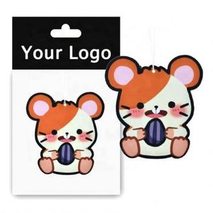 Customizable Logo Car Freshener with Different Shapes and Scents Personalized <b>Paper</b> Air Fragrance Hanging for Aromatherapy - Product Image 5