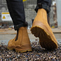 Bottes de sécurité L601-4 Chelsea antidérapantes en acier et plastique pour le travail lourd, idéales pour la soudure et l'exploitation minière – Vente en gros, haute qualité, été