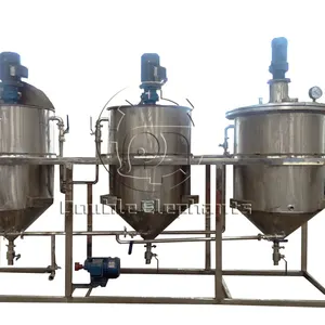 Soybean cooking oil refining machine small oil refinery