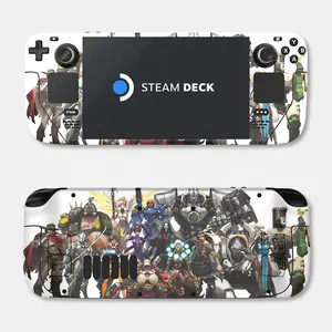 Custom High Quality Low MOQ Skin Sticker Eco-friendly PVC Sticker Game Accessories For Valve Steam Deck Console and Controller