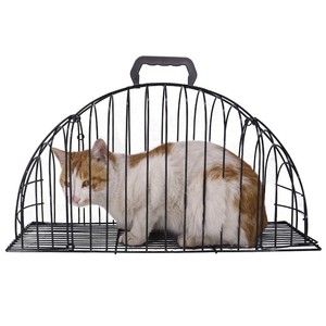 Cage de lavage fixe en acier inoxydable pour chatons et chiots, anti-griffures et anti-morsures, pour le bain et le séchage - Product Image 4