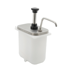 Dispensador de Salsa de Tomate de Acero Inoxidable, Contenedor de PP de 3 Litros, Utensilios Ecológicos, Dispensador de Salsas Práctico para Restaurantes <span class=keywords><strong>HV</strong></span> - Product Image 4