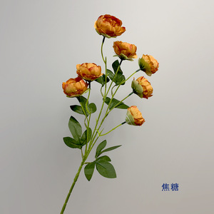 Fleurs artificielles de pivoine exquises 100cm-200cm, bouquet en soie pour mariage et décoration intérieure, fleur de remplissage haute simulation - Product Image 1
