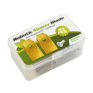 <span class=keywords><strong>Lame</strong></span> de <span class=keywords><strong>tondeuse</strong></span> <span class=keywords><strong>robot</strong></span> à revêtement en titane 35x18x0.75mm pour <span class=keywords><strong>tondeuse</strong></span> automatique - Product Image 1